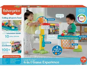 Children Kids Fisher-Price 4-in-1 Game Experience