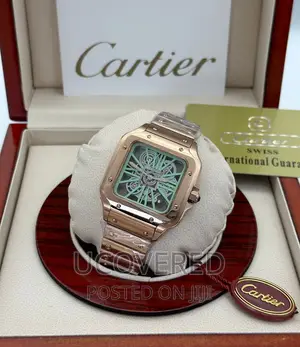 Cartier Santos Skeleton Watch