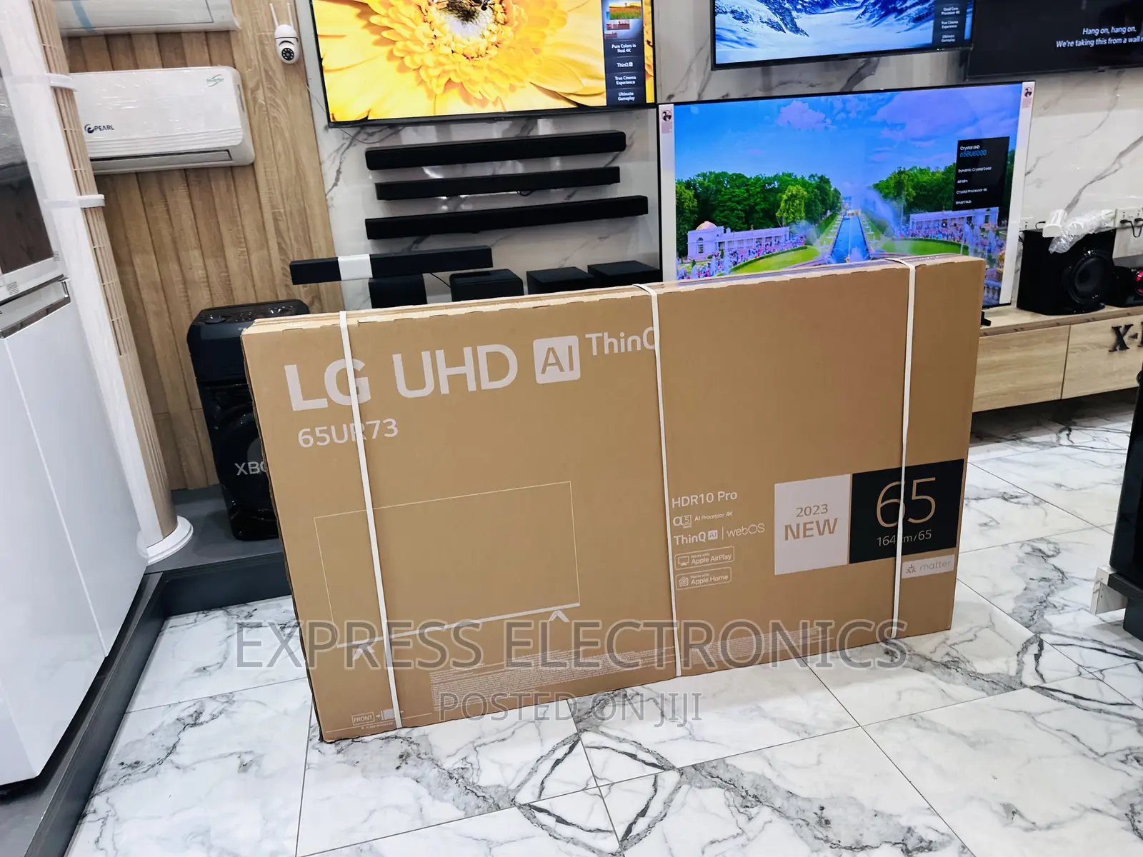 Brand New LG Smart Glossy 65”UR7300 Tv UHD