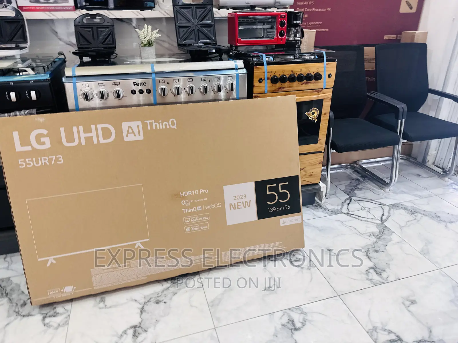 AI Sound Pro UHD Smart Glossy TV Lg 55”UR7300
