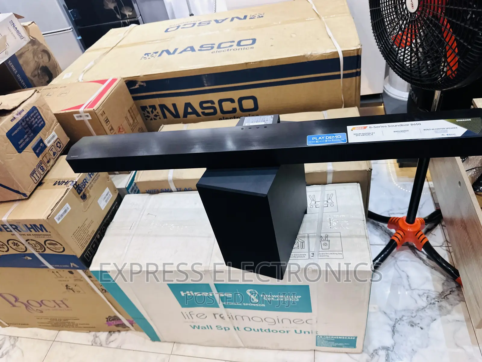 The Ultimate Sound System Samsung B550 With Woofer