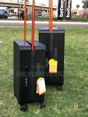 2in1 Zip Less Luxury Designer Box LuggageBlack, Red,Green