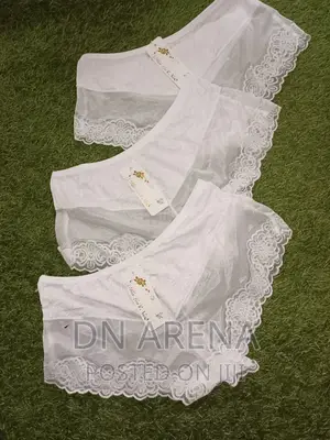 Quality Ladies Lace Cotton Panties for 12pcs