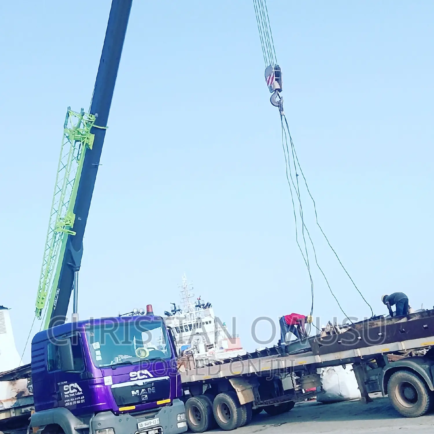Driver, Forklift, and Mobile Crane Operator CVS