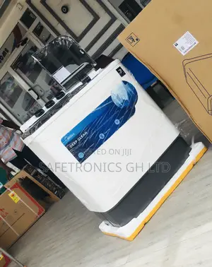 Midea Washingmachine 7kg Topload Semiautomatic White/Blue 