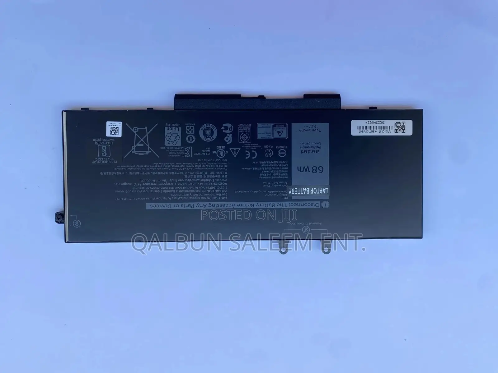 Dell 3hwpp Battery For Latitude 5401 5501 3551