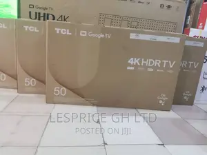 TCL 50” Android Smart HDRTV Edgeless Design