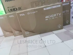 TCL 50” Android Smart Tv Frameless
