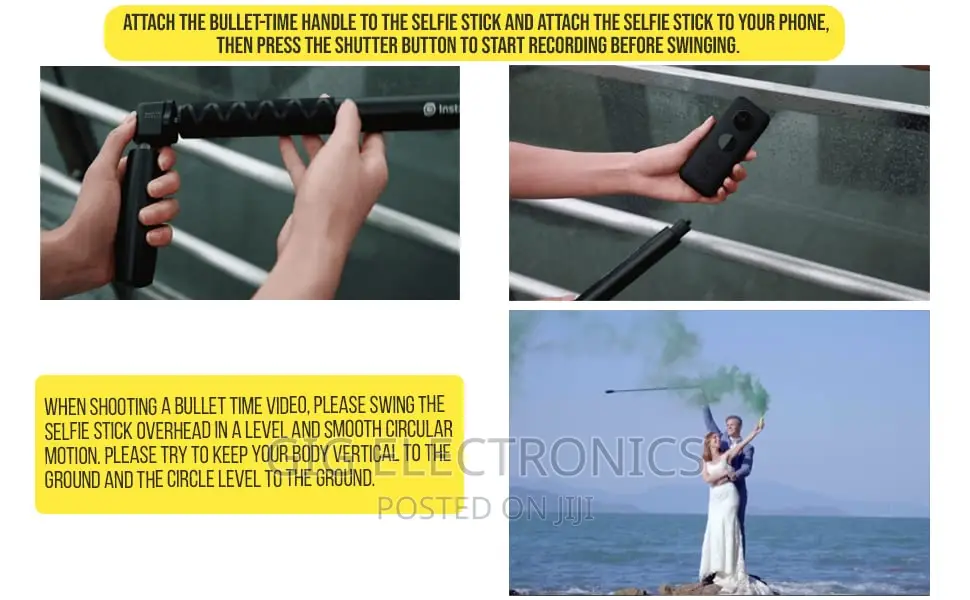 Insta360 Bullet Time Bundle Invisible Selfie Stick