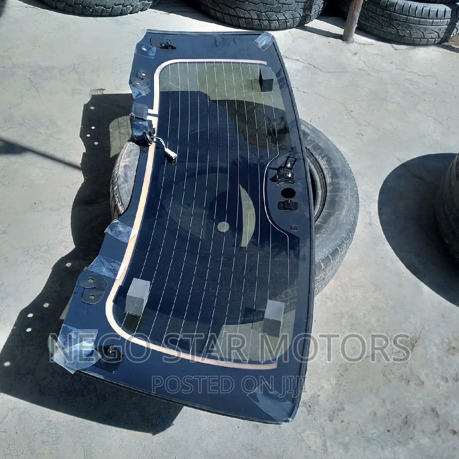 Toyota Highlander 2013 Back Glass Tinted