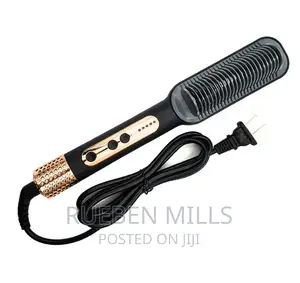 950 Degrees Max Heating Ring Hot Comb Hair Straightener