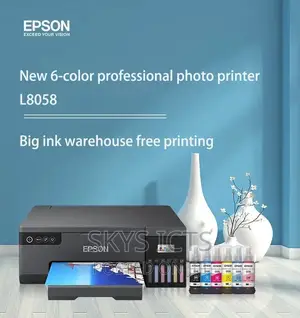 Epson L8058 6 Colour CSS A4 Wifi Printer
