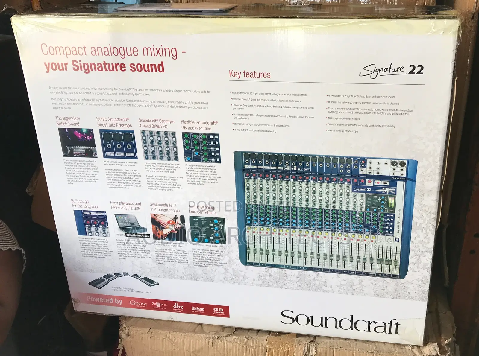 Soundcraft Compact Analogue Mixer