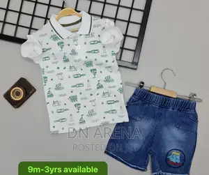 Boys Lactose With Jeans Shorts
