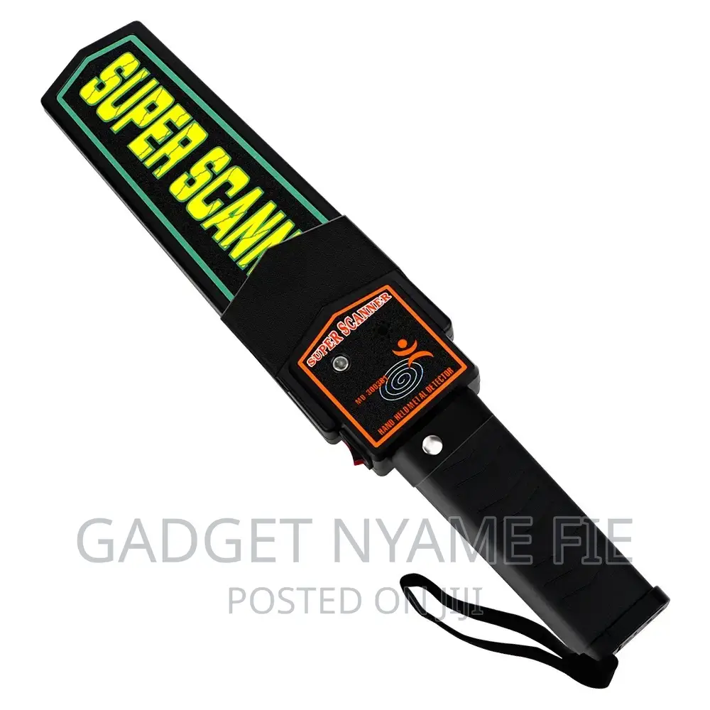 Hand Held Security Scanner - High Performance + Free Battery
