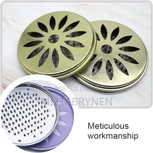 2 Sets Mosquito Coil Holder Incense Burner With Cover