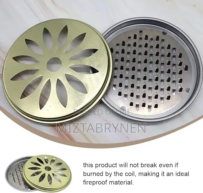 2 Sets Mosquito Coil Holder Incense Burner With Cover