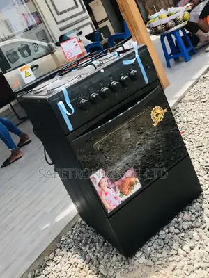 2 Gas 2 Electric Gray Volcano Oven With Grill 50x50