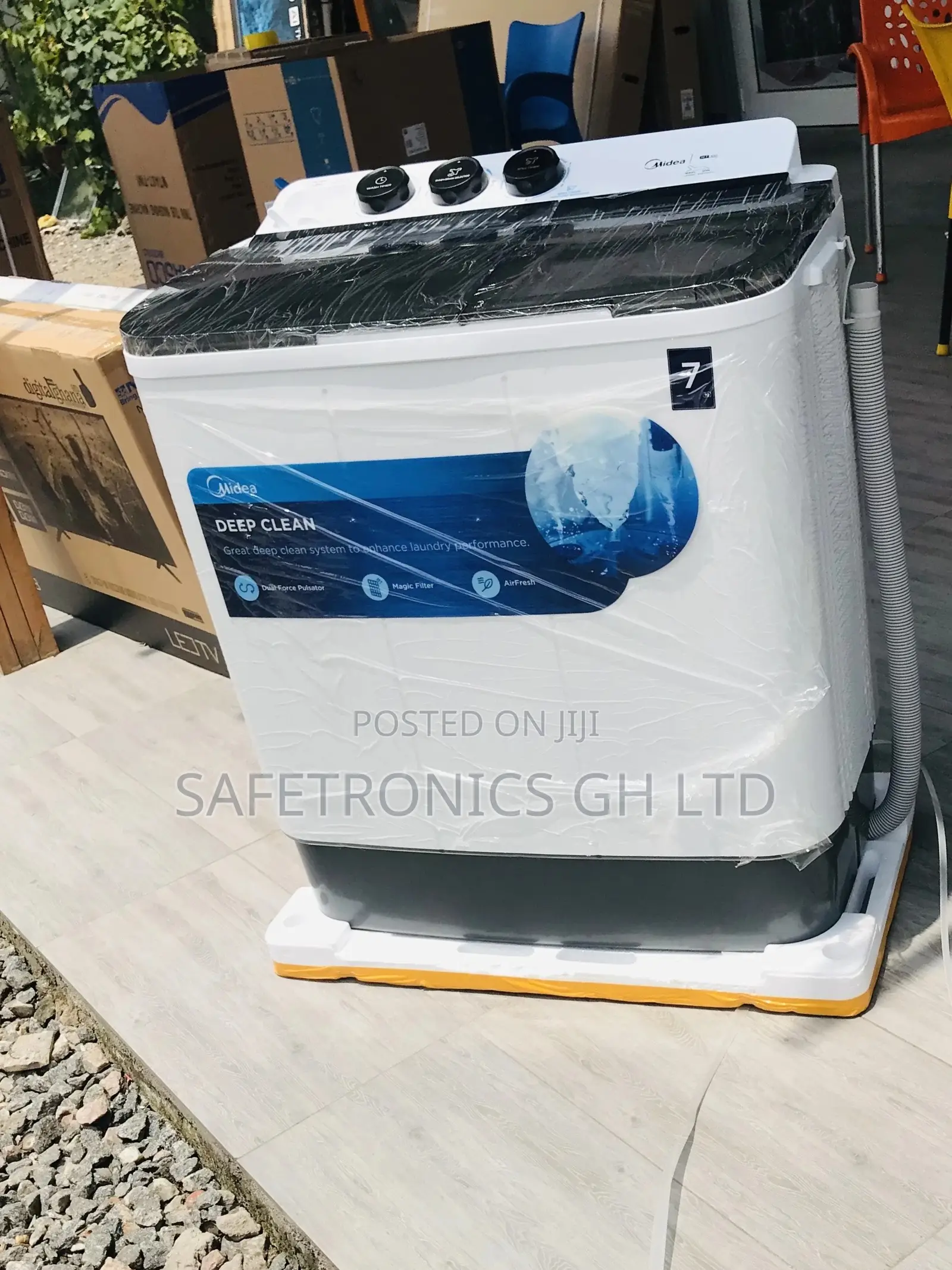 Quality Washingmachine 7kg Topload Semiautomatic Midea 