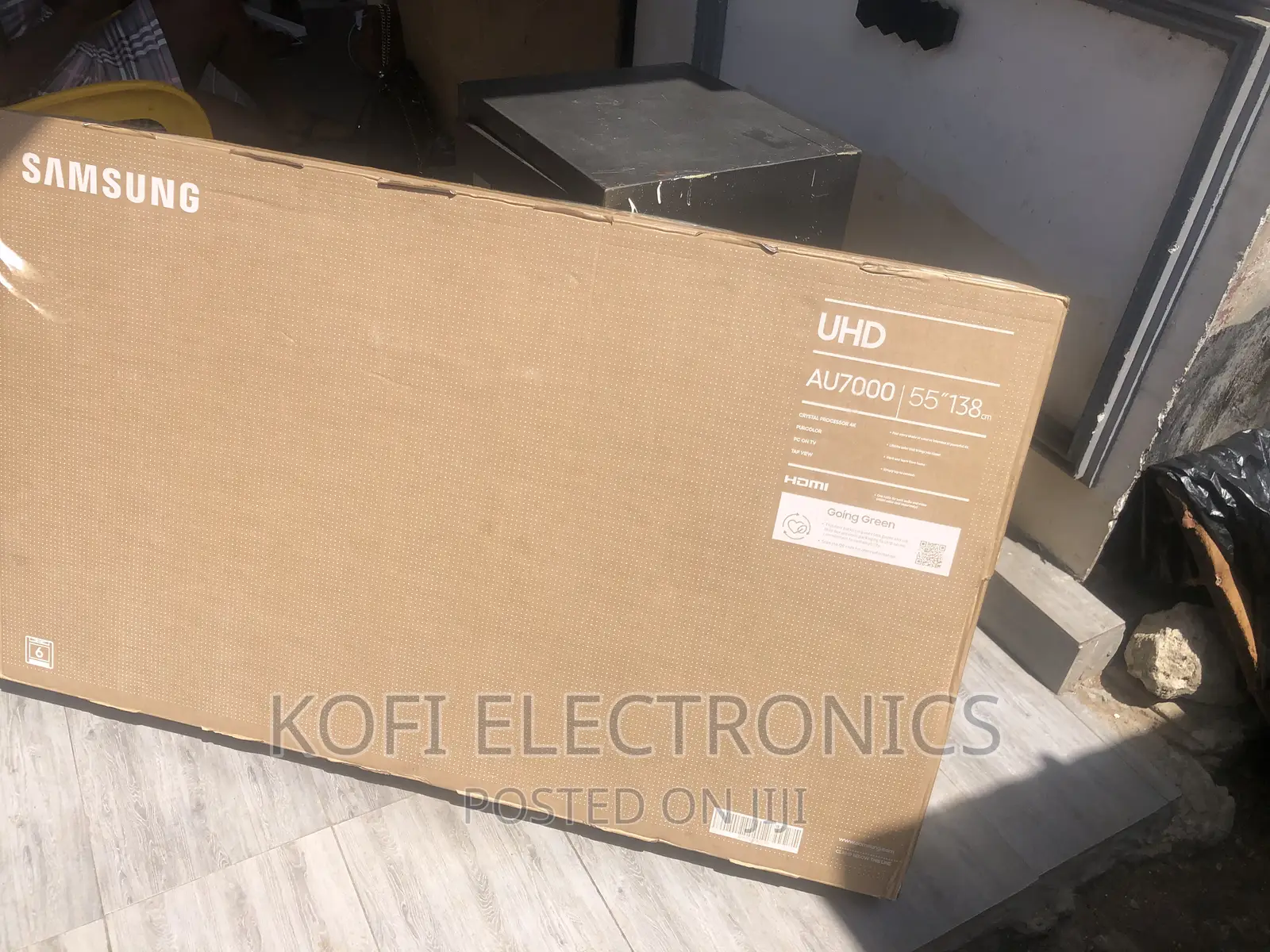 Currently Available-Samsung UA-55AU7000 55" UHD Smart Tv