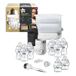 Baby Bottle Sterilizer, Feeding Bottles and Food Warmer.