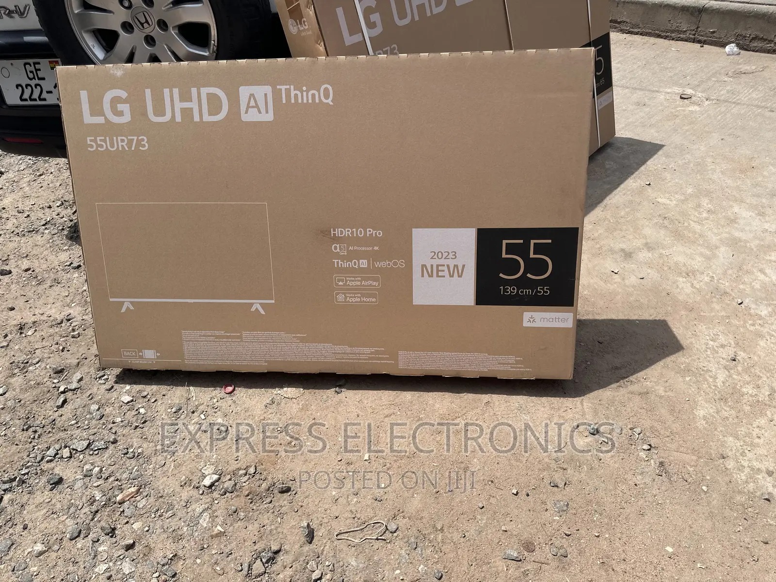55”UR730 UHD Smart LG Magic Romote Control