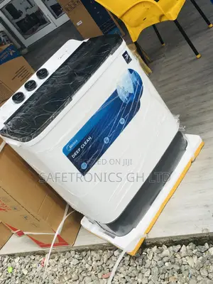 Washingmachine 7kg Semiautomatic Topload Midea  Blue/White
