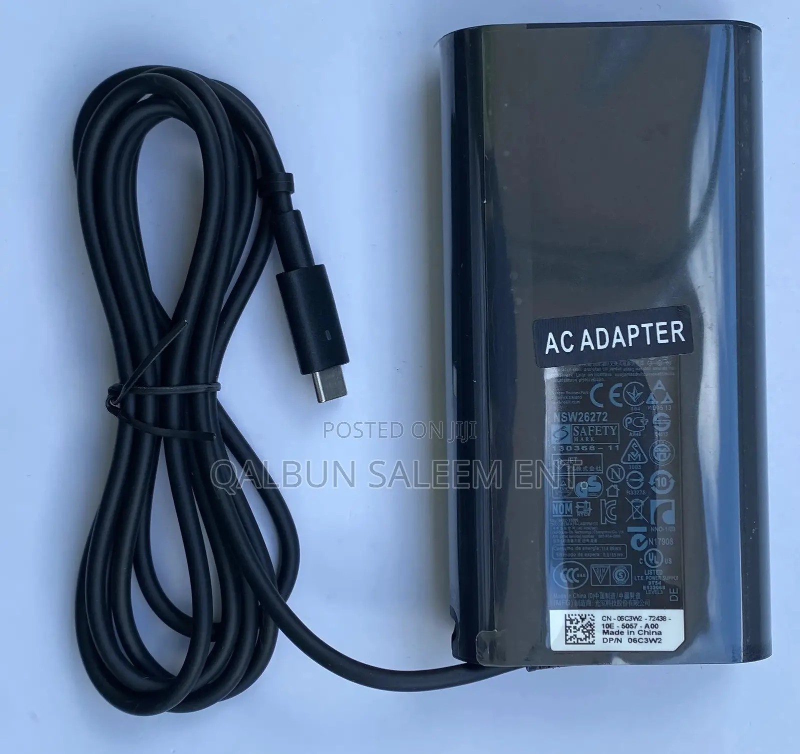 Original Dell Type-C 90 Watts Laptop Charger / Adapter