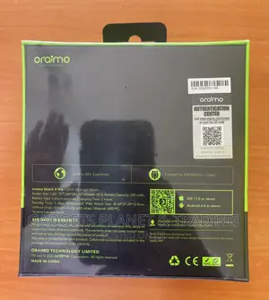Oraimo Watch 3 Pro 1.83” Screen Bt Call Smart Watch - Osw-34