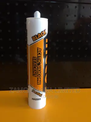 Acetic Silicone Sealant(Black) - Hass03