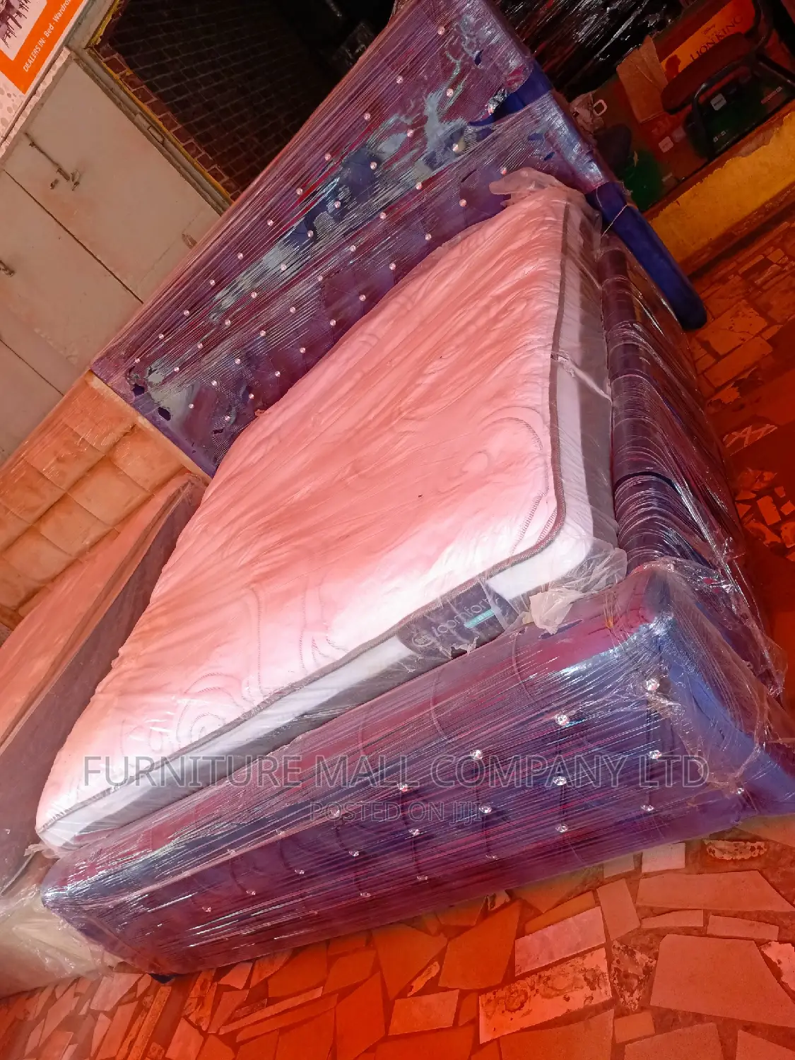 Classic Queens Bed With Mattress. Free Delivery