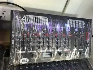 J J 6 Channel DJ Mixer