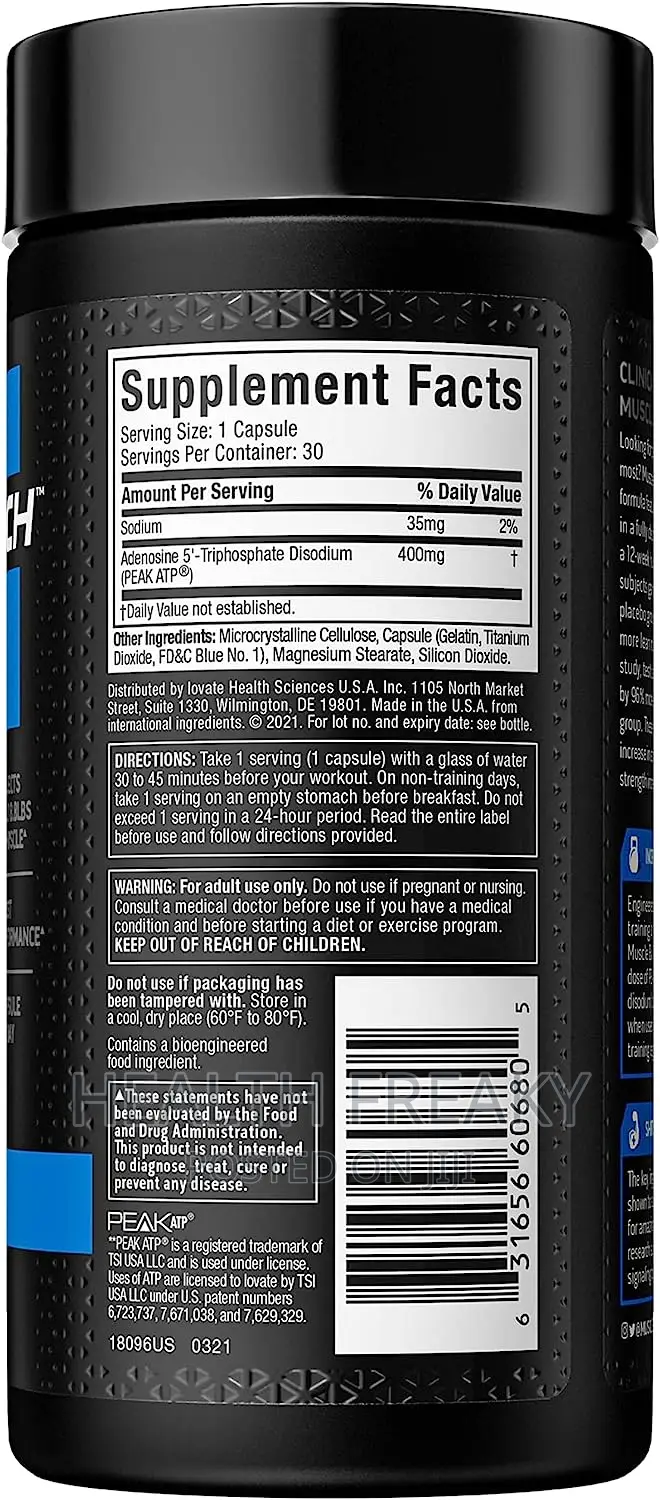Muscletech Muscle Builder Thick Muscles Enhanced Strength