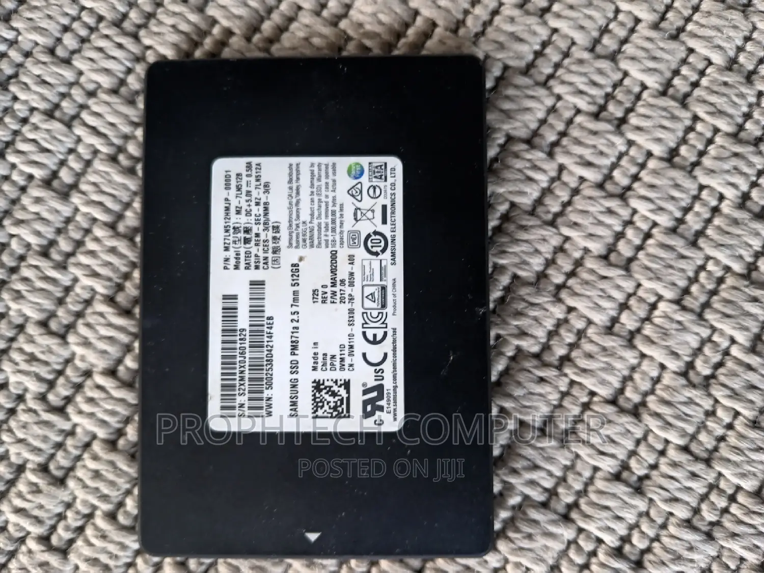 Samsung 256gb Satta SSD