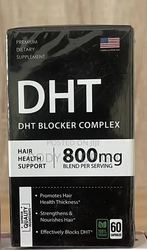 Hair Loss /Receding Hairline Supplement -DHT Blocker +Biotin