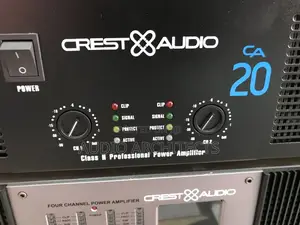 Original Crest Audio Ca 20 Power Amplifier