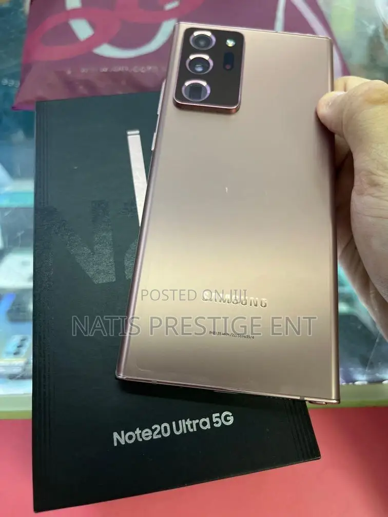 New Samsung Galaxy Note 20 Ultra 5G 128 GB Gold