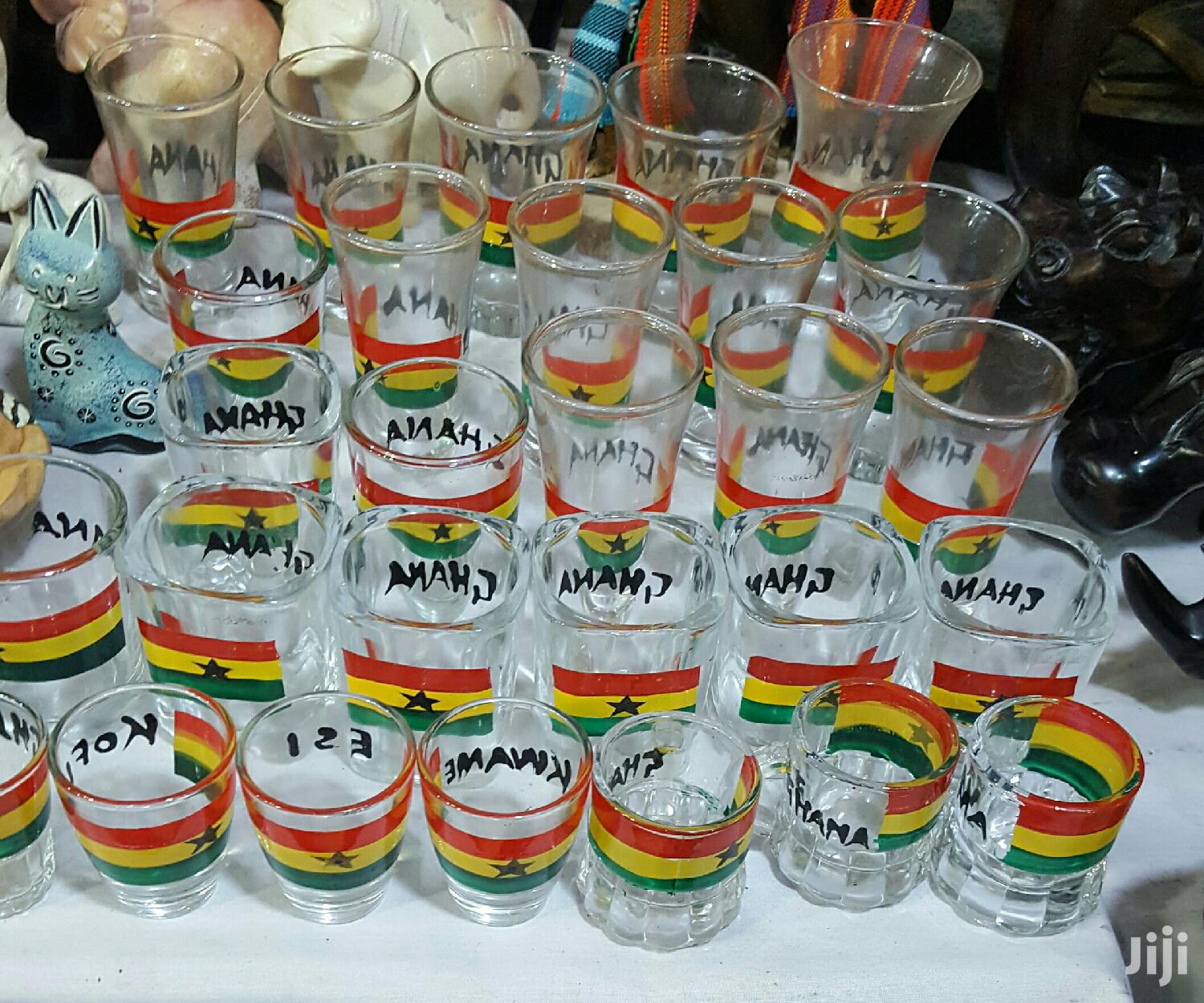 Shot Glasses in Accra Metropolitan Kitchen & Dining, Creative African Arts