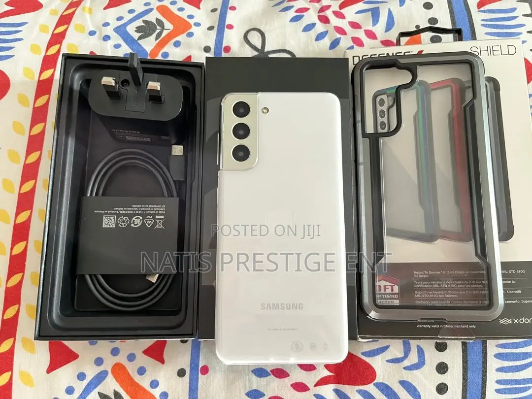 New Samsung Galaxy S21 5G 128 GB White