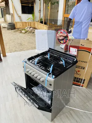 Super Durable Ferre 60x60 4 Gas Burner With Grill(Gray).