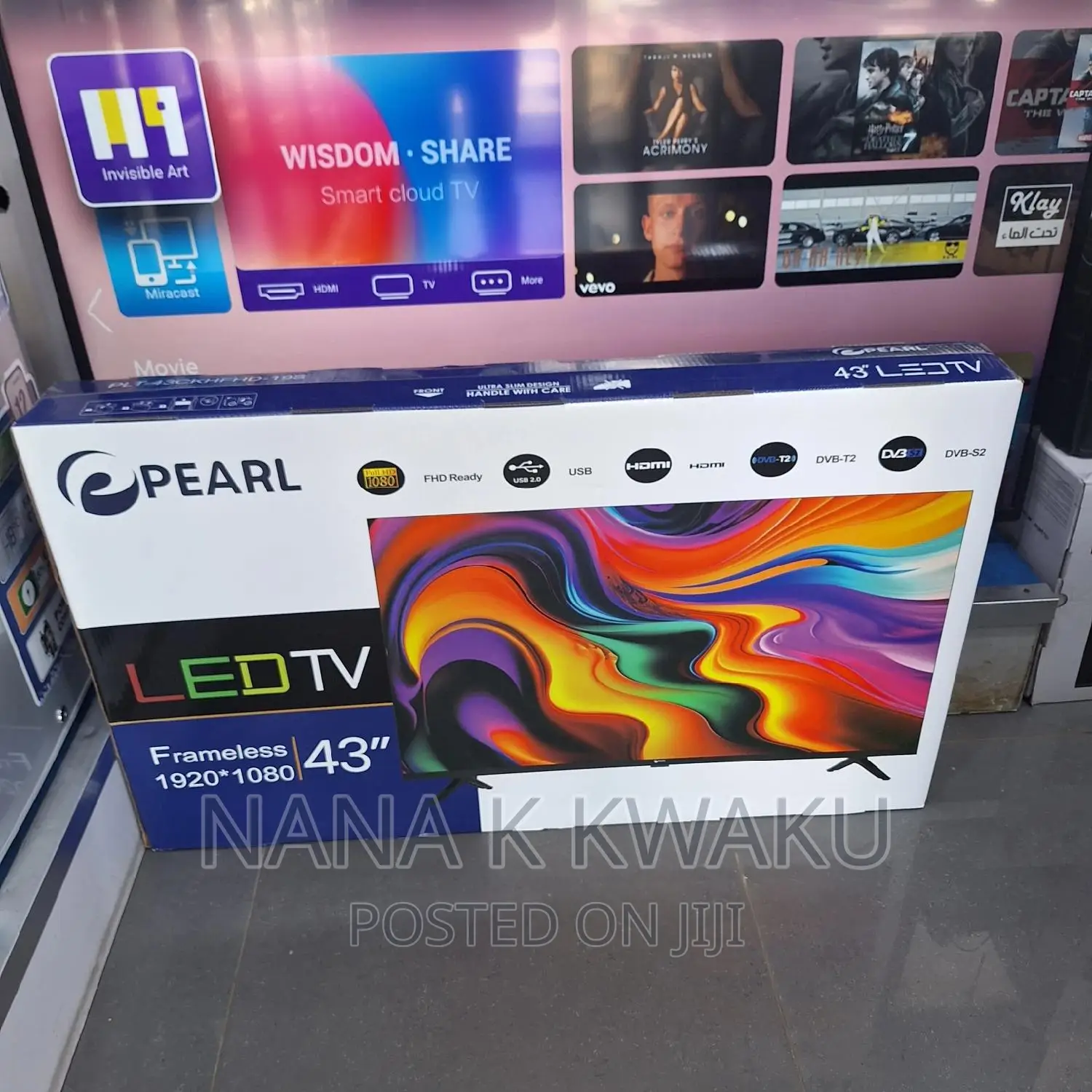 Pearl 43inches Digital Satellite TV