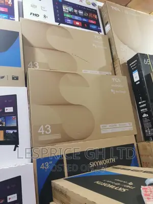 High Quality//TCL 43” Android Smart TV