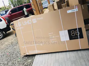 86 Inches Led Glossy Uhd Crystal Smart Lg Ur80 Black Tv