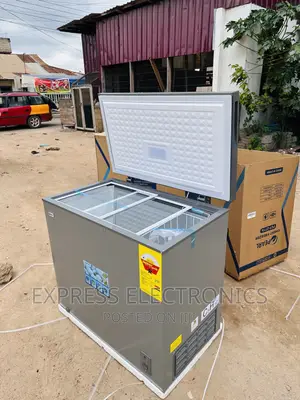PFC-290 Chest Freezer Single Door Pearl Grey Color
