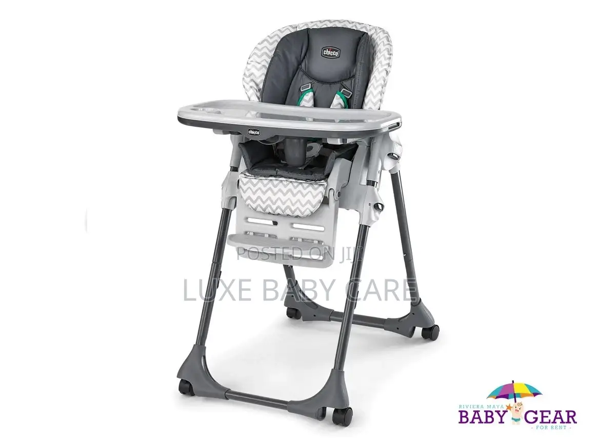 High Chair With Adjustment for Growing Children. (7 Heights)