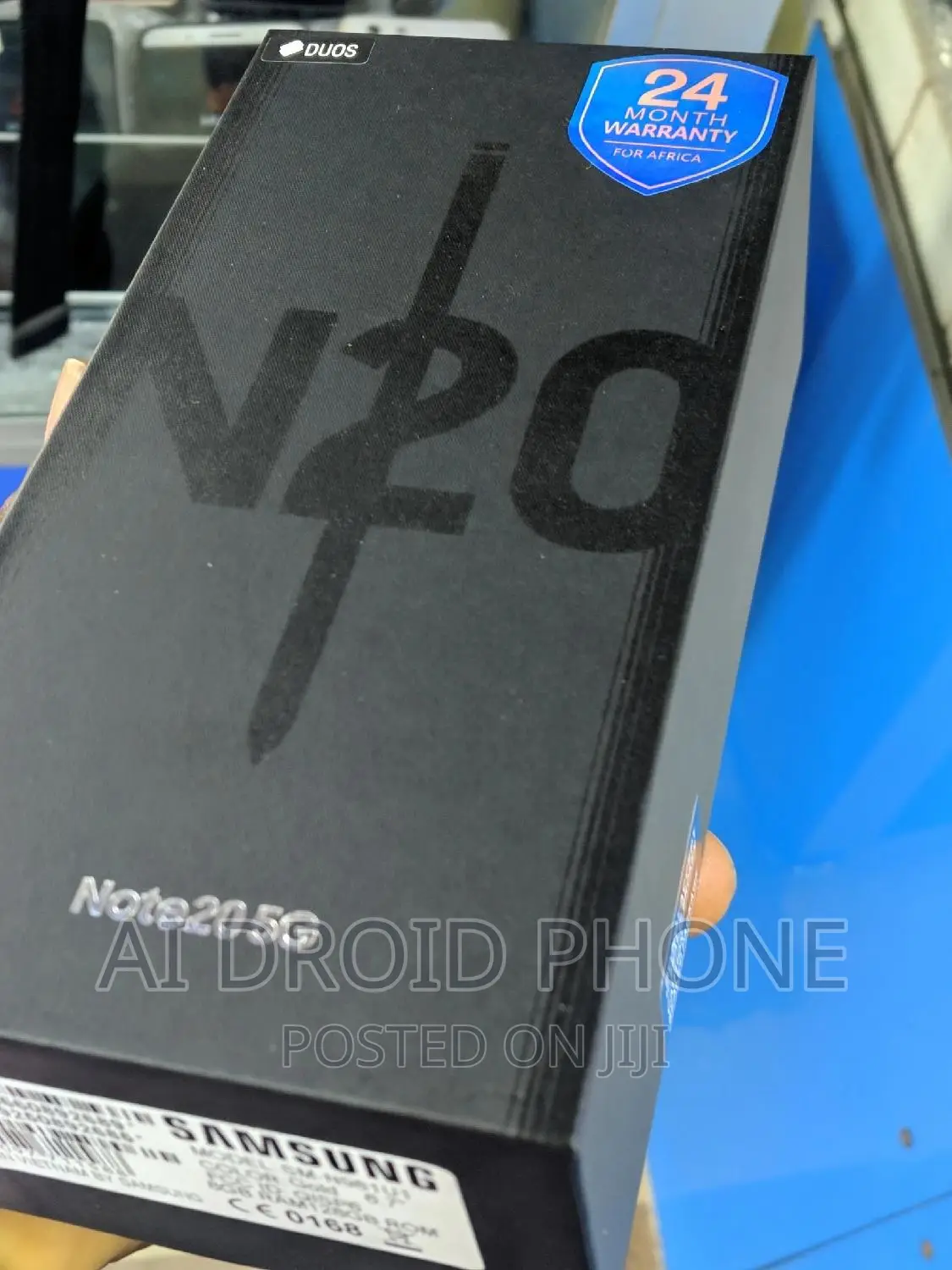 New Samsung Galaxy Note 20 5G 128 GB Black