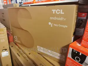 Frameless ~TCL 43” Android Smart Google TV