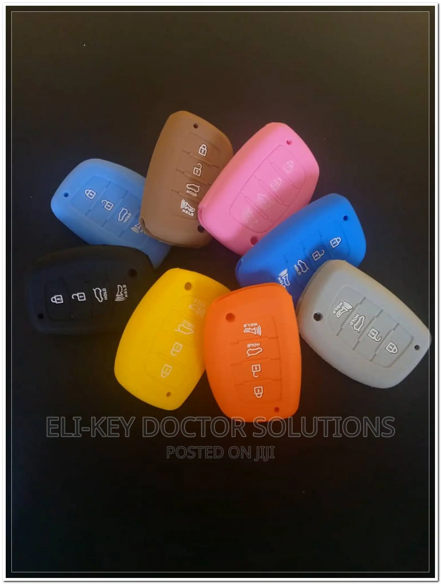 Colorful Silicon Cases for Hyundai Sonata Elantra Smart Keys