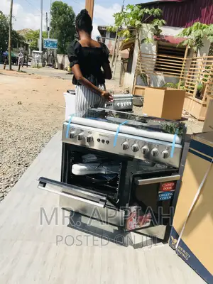 Reliable and Affordable Midea 5 Gas Burner + Oven and Grill