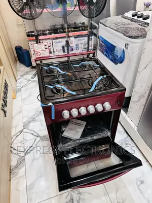 Very Nice Color Red Gas Cooker 50/50 4burner